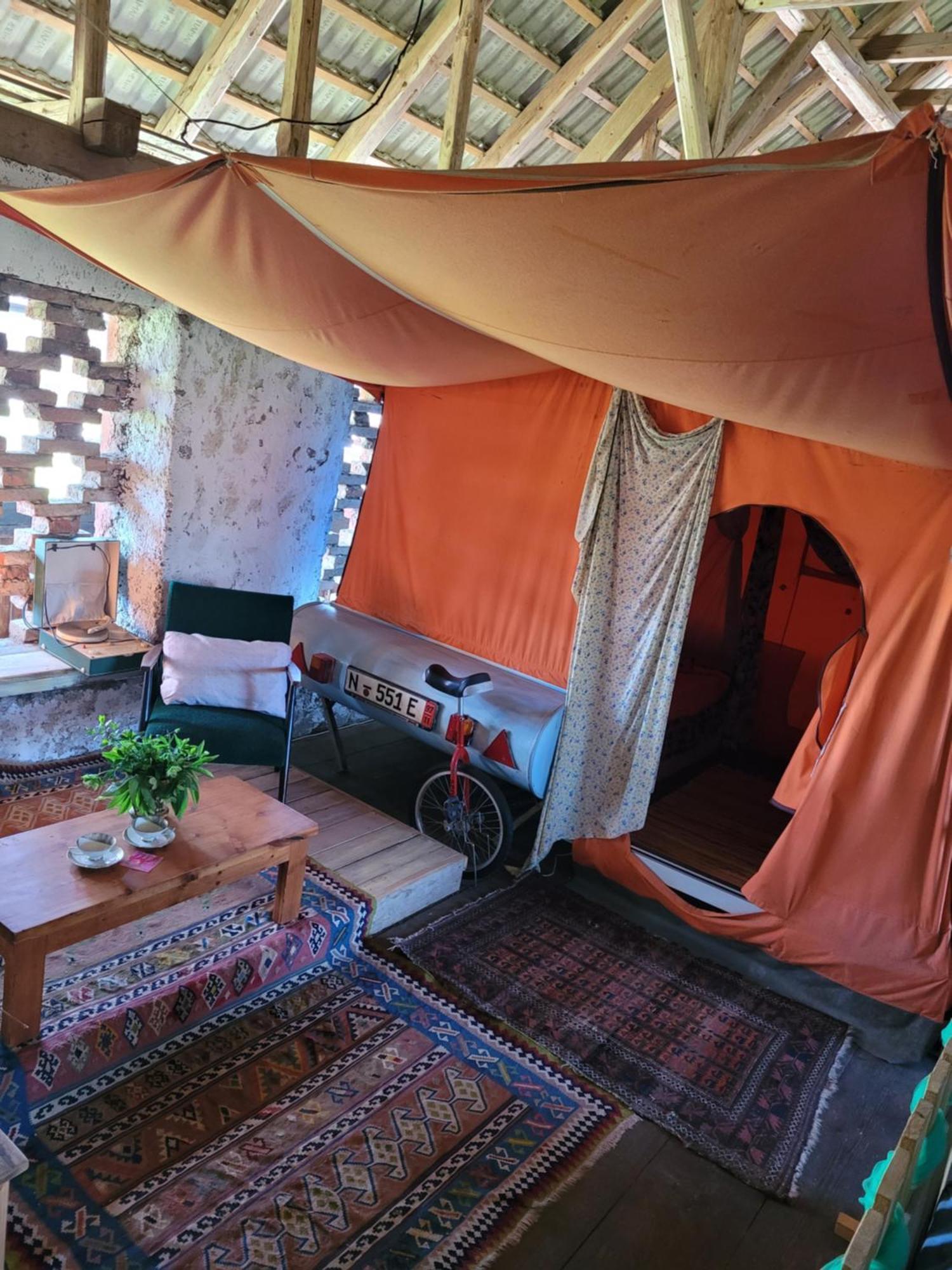Ostello Nomads Glamp Bled Esterno foto